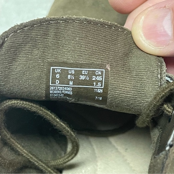 Clarks Hazen Charm Wedge Dessert Booties | Color: Brown/Red/Tan | Size: 8.5M - Picture 4 of 10